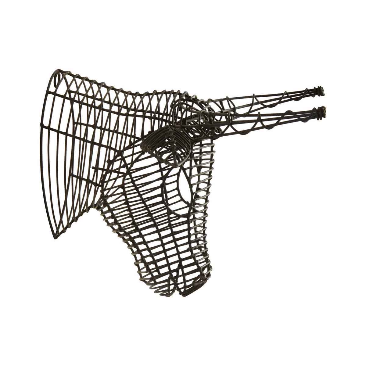 Zania Black Buffalo Head