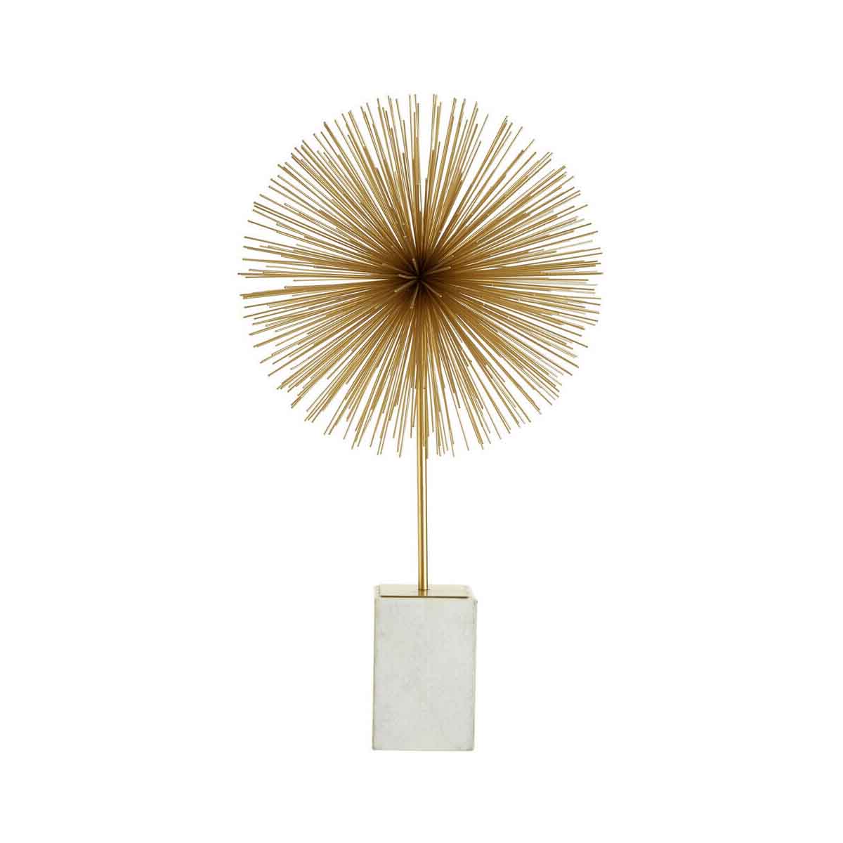 Mirano Gold Finish Starburst Sculpture