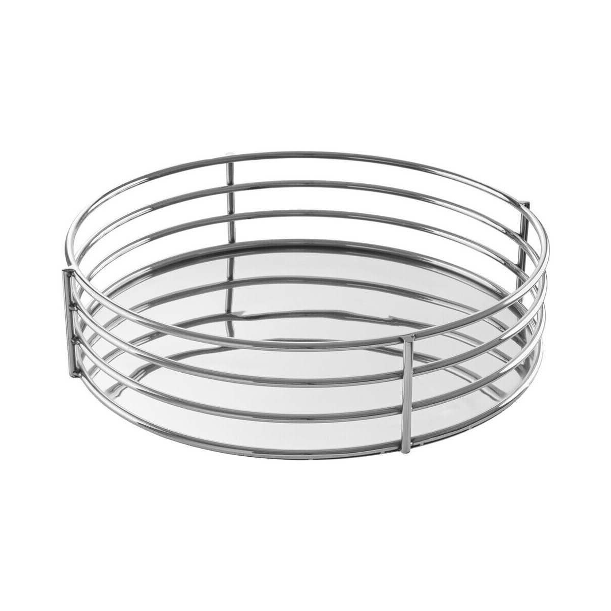 Astro Silver Round Tray