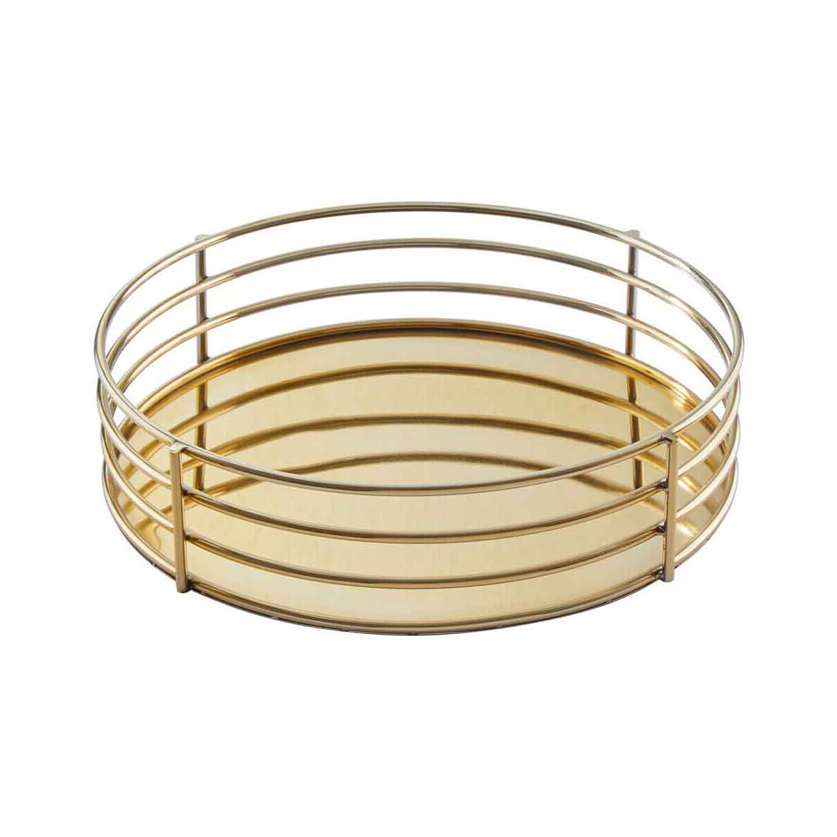 Astro Round Gold Tray