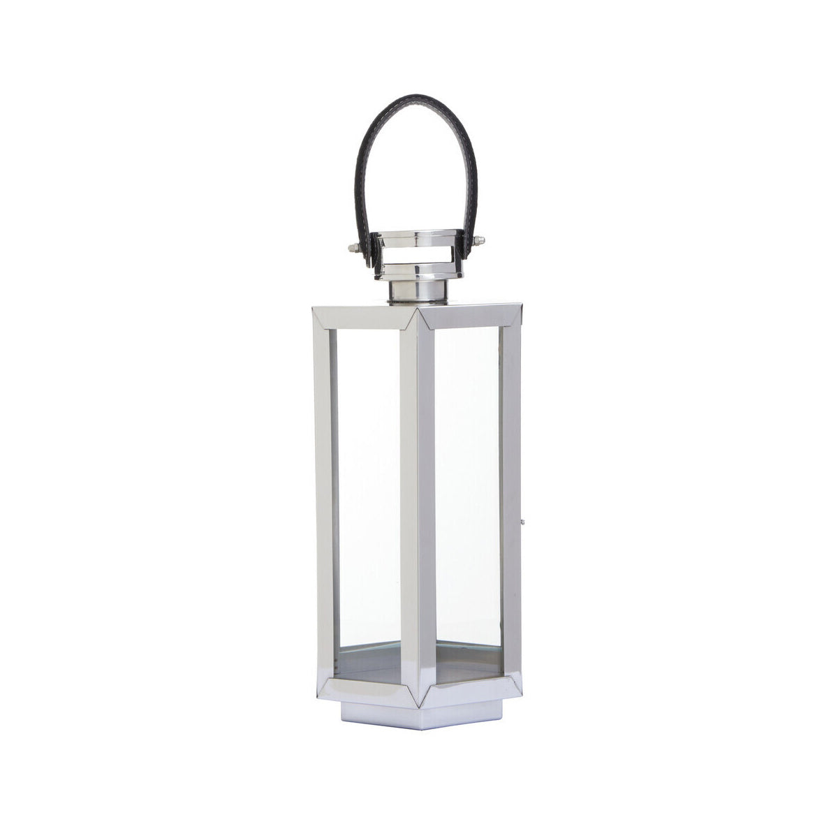 Herber Small Silver Finish Lantern