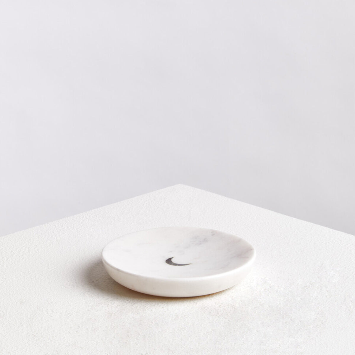 Marella White Marble Trinket Dish