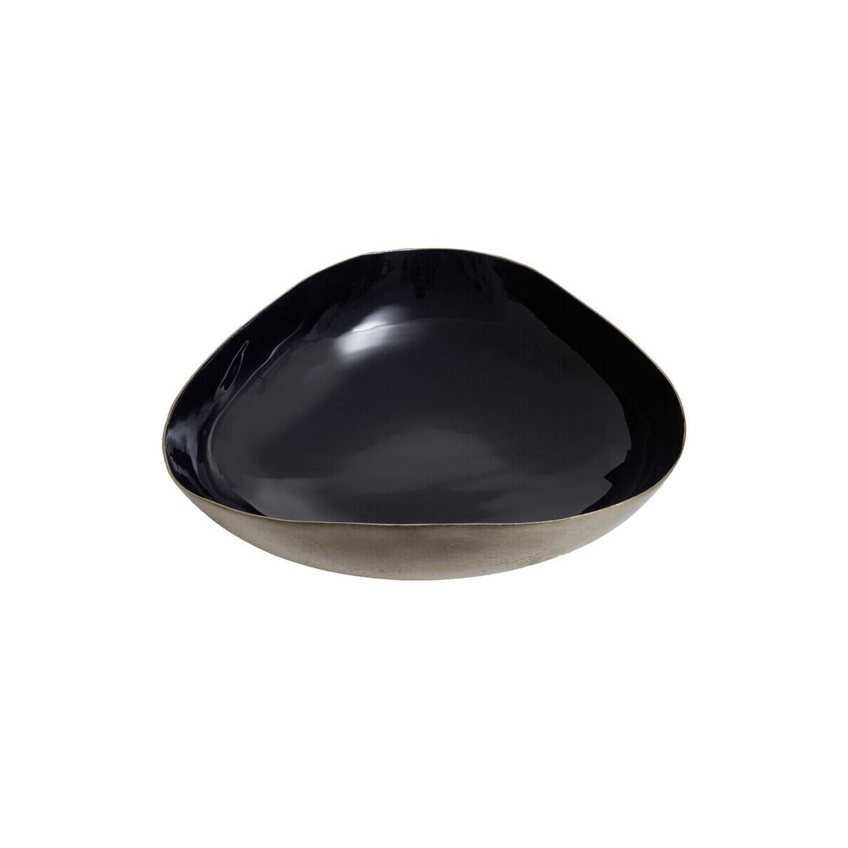 Elva Navy Blue And Gold Trinket Bowl