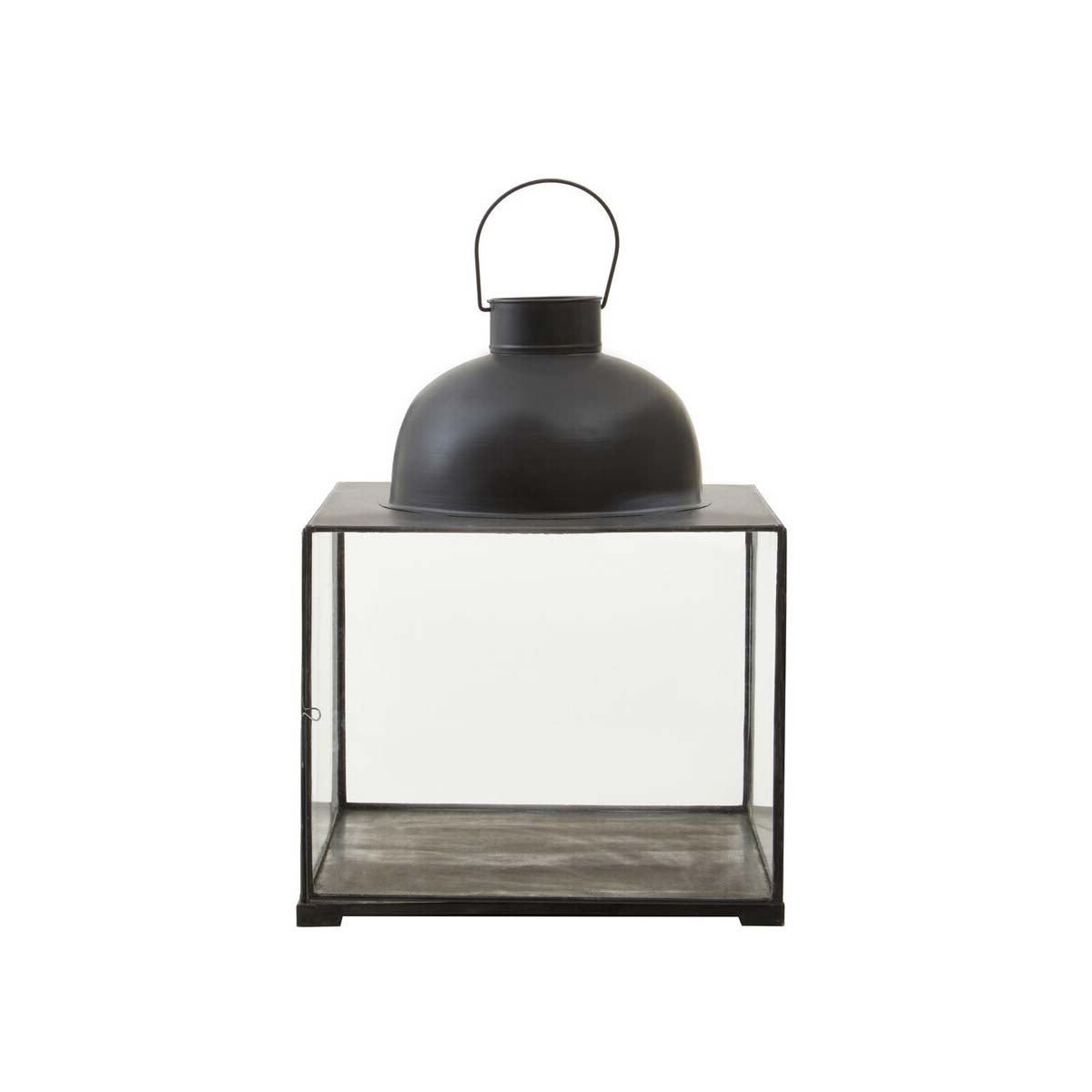 Preston Small Antique Black Lantern