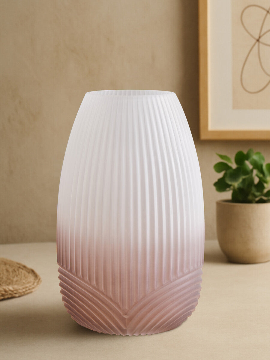 Blyth Large Grey Glass Vase