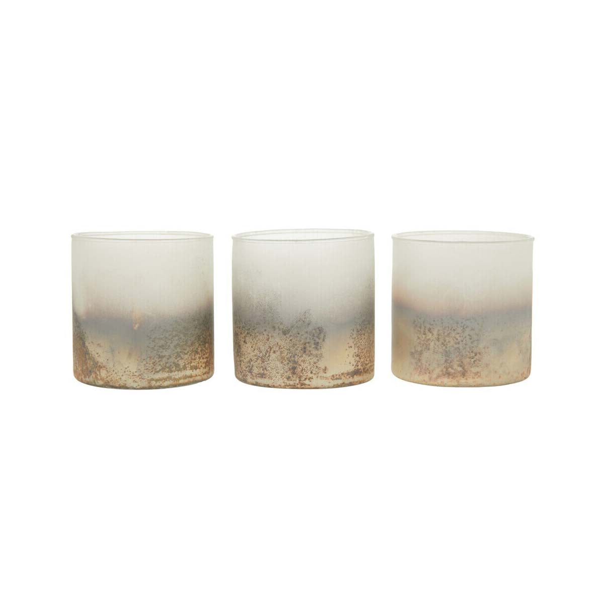 Bikar Set Of Three Tealight Holders