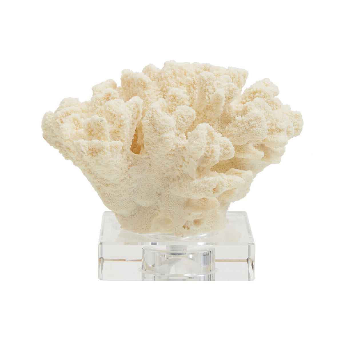 Boho Large White Coral