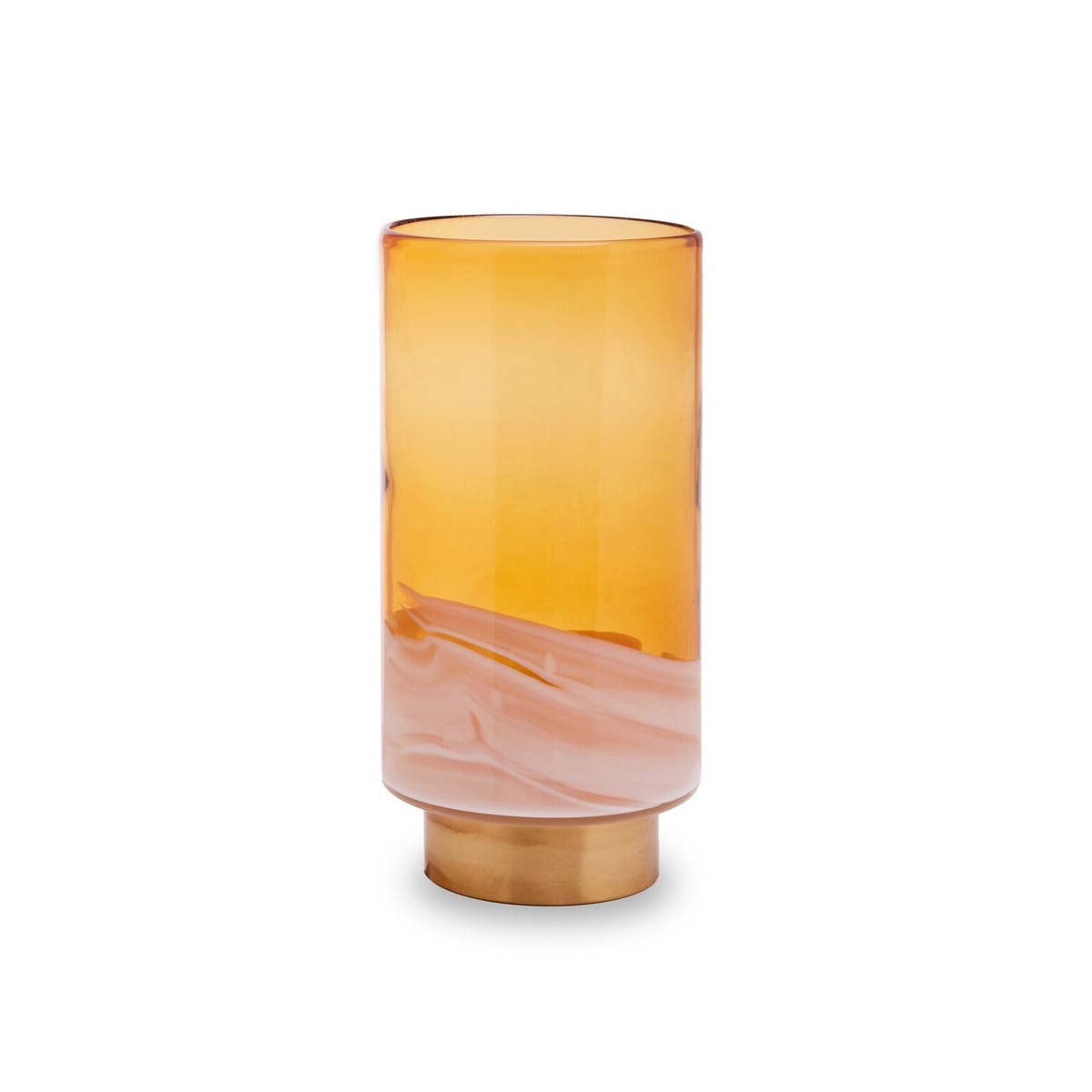 Cleo Large Amber Vase