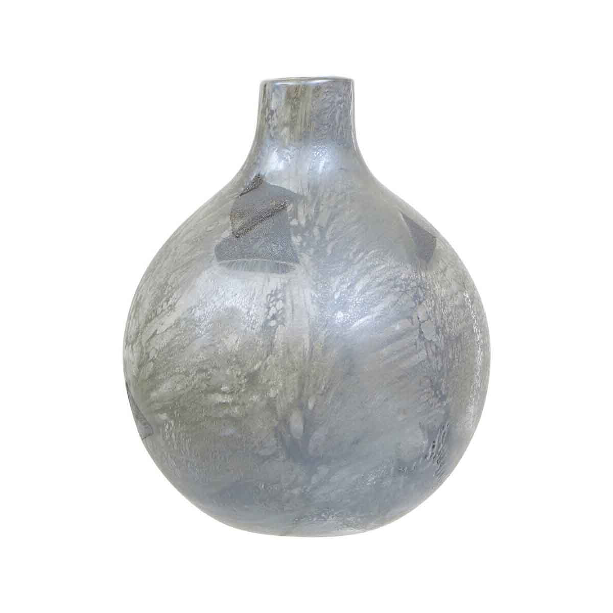 Herbie Small Metallic Effect Bottle Vase