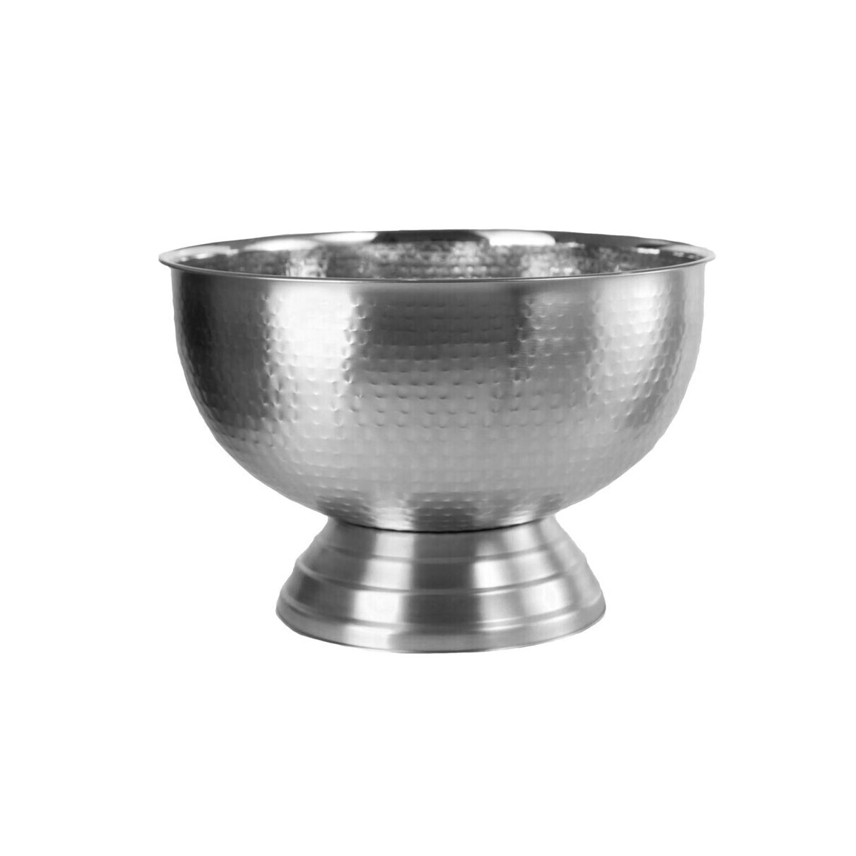 Ankara Silver Hammered Champagne Bowl
