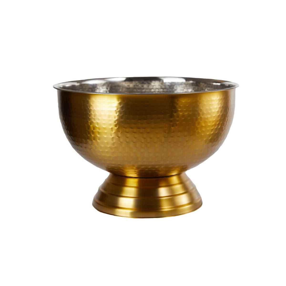 Ankara Gold Finish Champagne Bowl