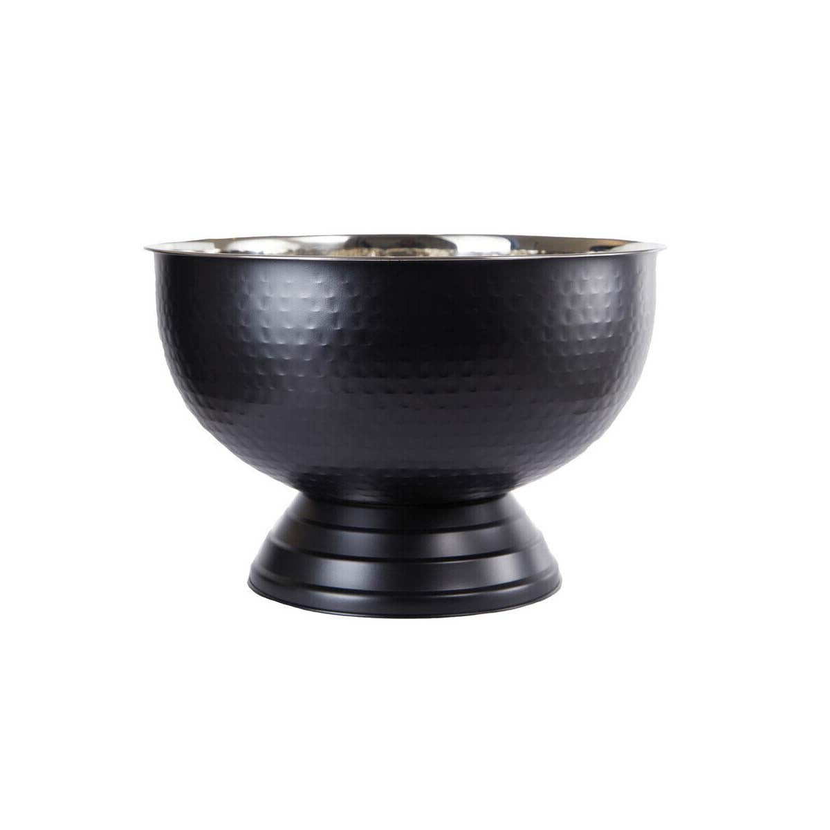 Ankara Black Finish Champagne Bowl