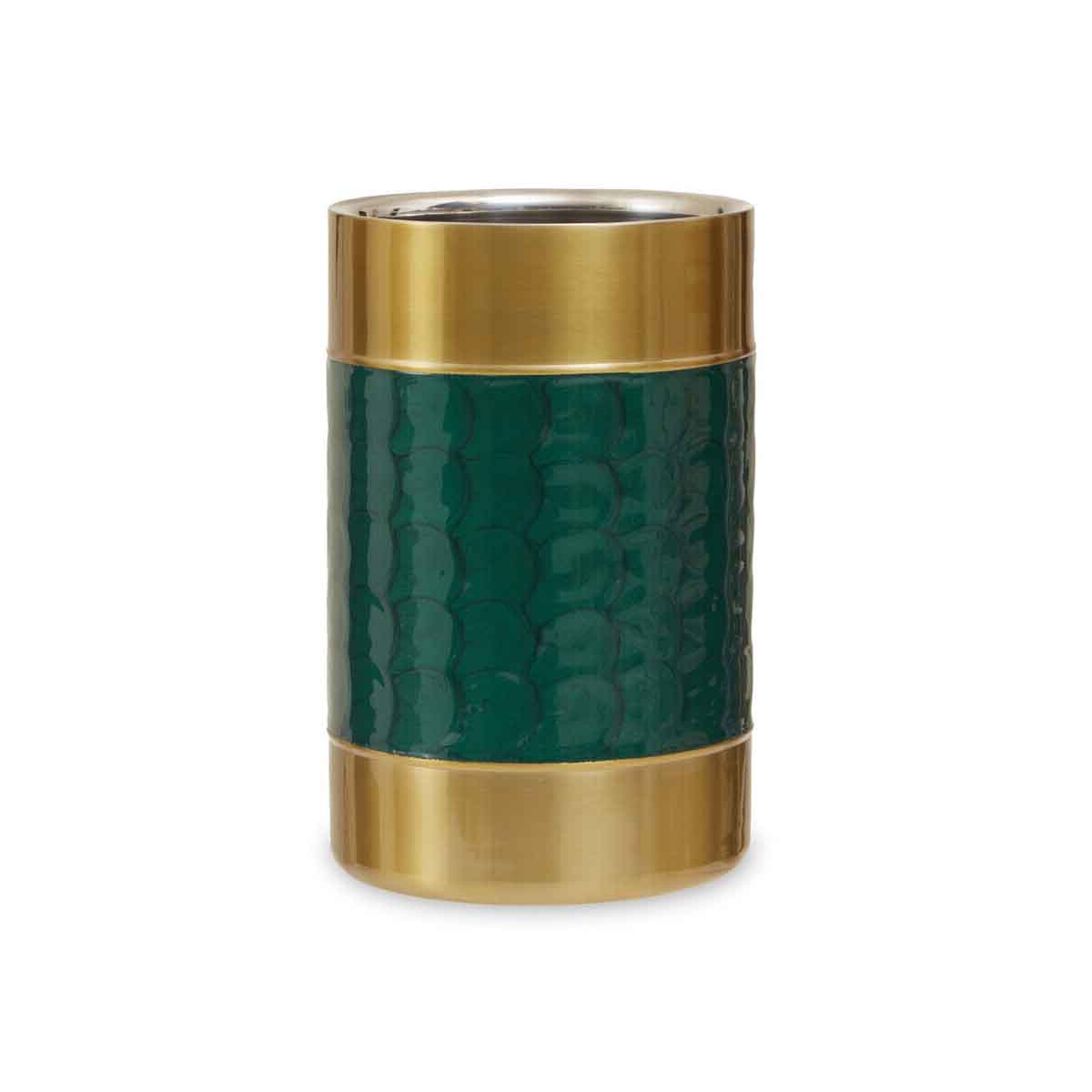 Carolina Green Enamel Wine Cooler
