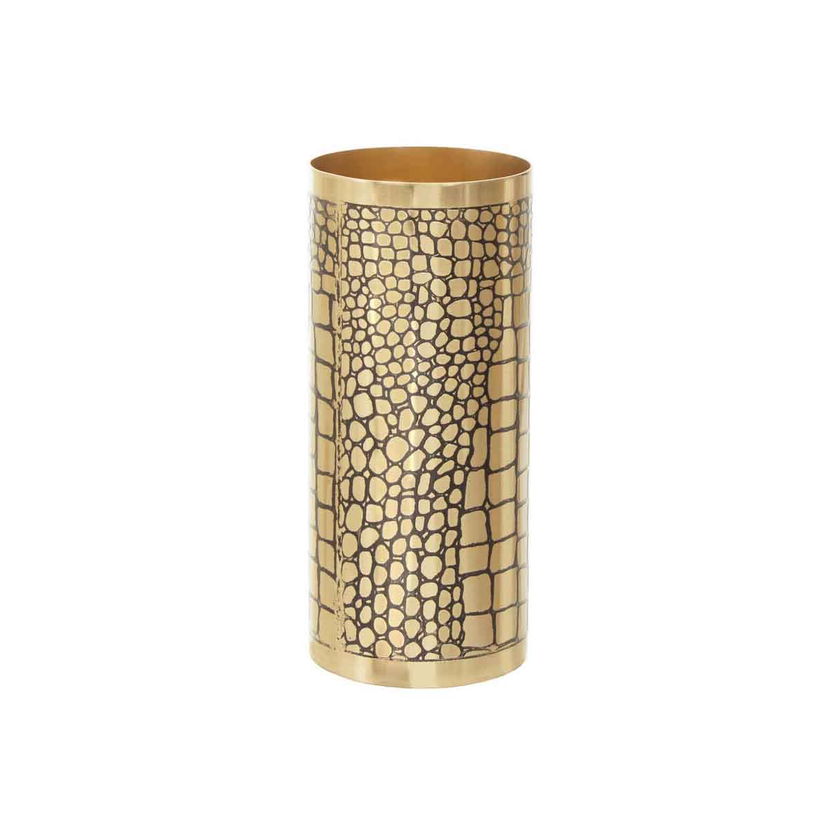 Meko Small Croc Pattern Vase