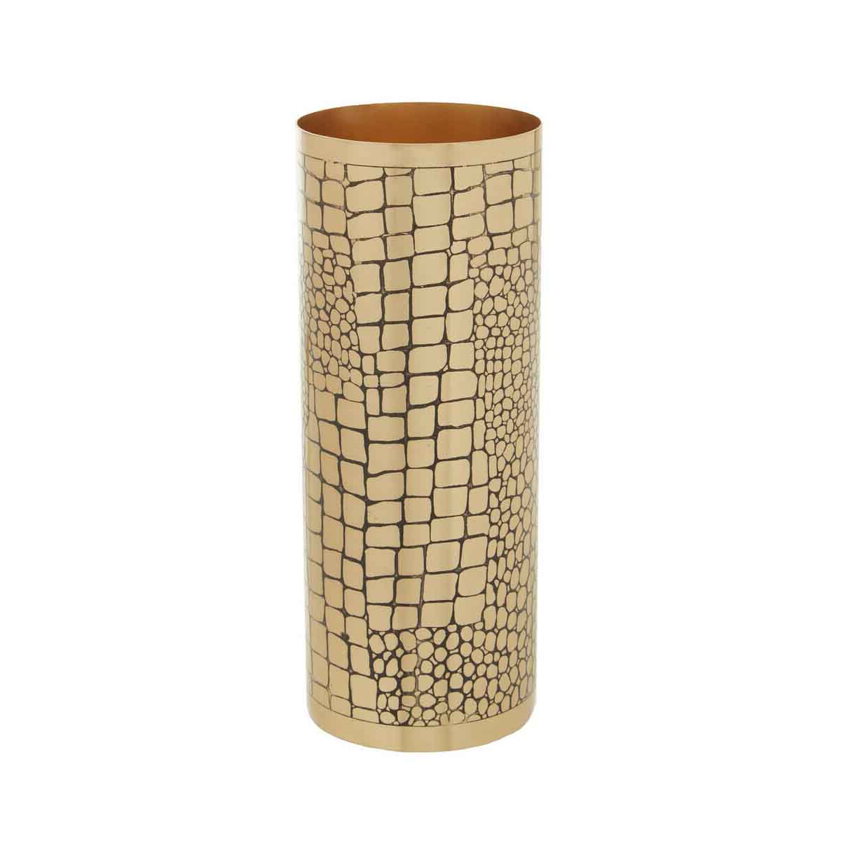 Meko Large Croc Pattern Vase