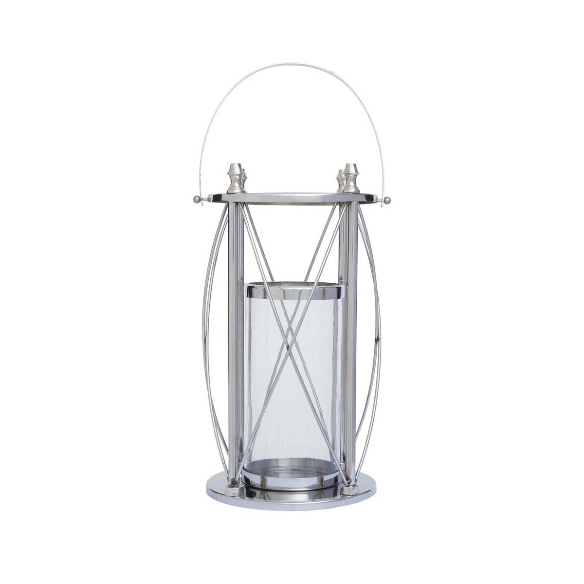 Cruzar Large Silver Lantern
