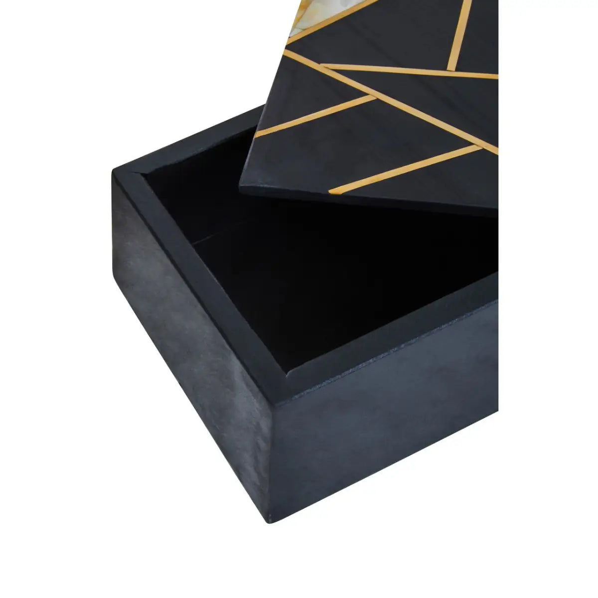 Oriana Large Black Slate Trinket Box