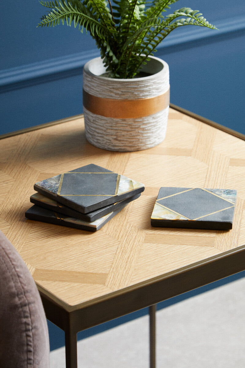Oriana Set Of Four Slate Coasters