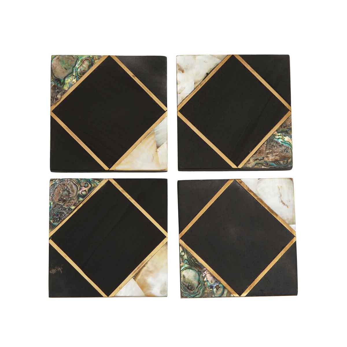 Oriana Set Of Four Slate Coasters