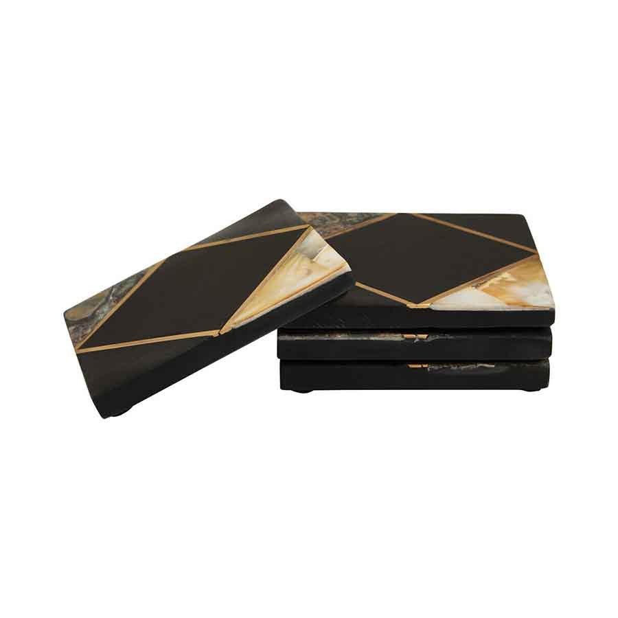 Oriana Set Of Four Slate Coasters