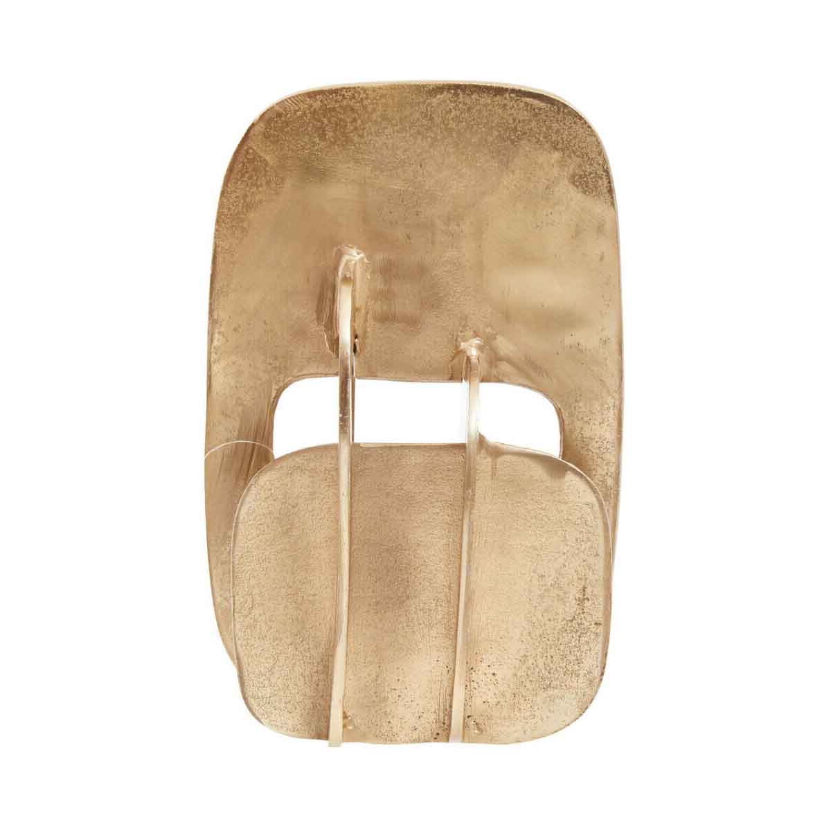 Prato Gold Finish Abstract Sculpture