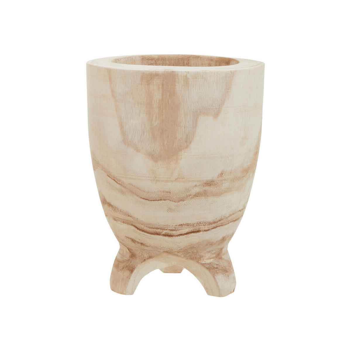 Arlo Large Natural Wooden Planter