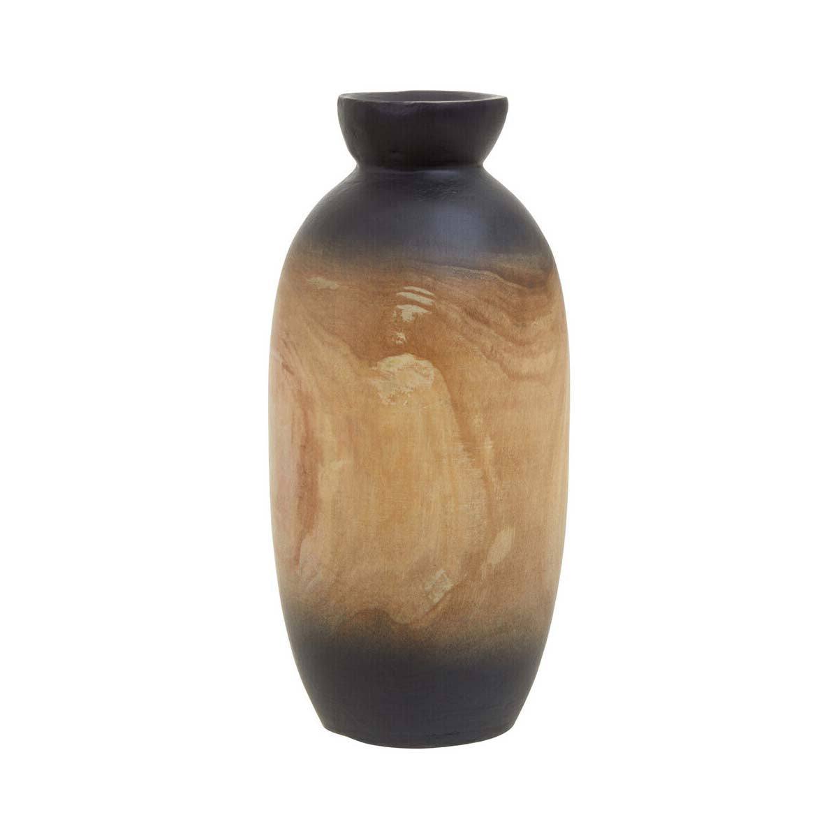 Arlo Small Wooden Ombre Vase