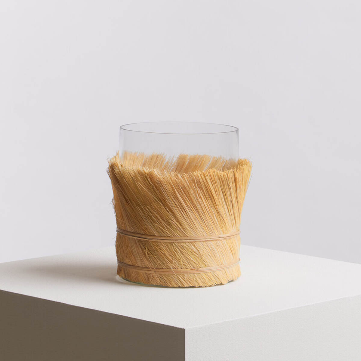 Kuta Natural Large Candle Holder