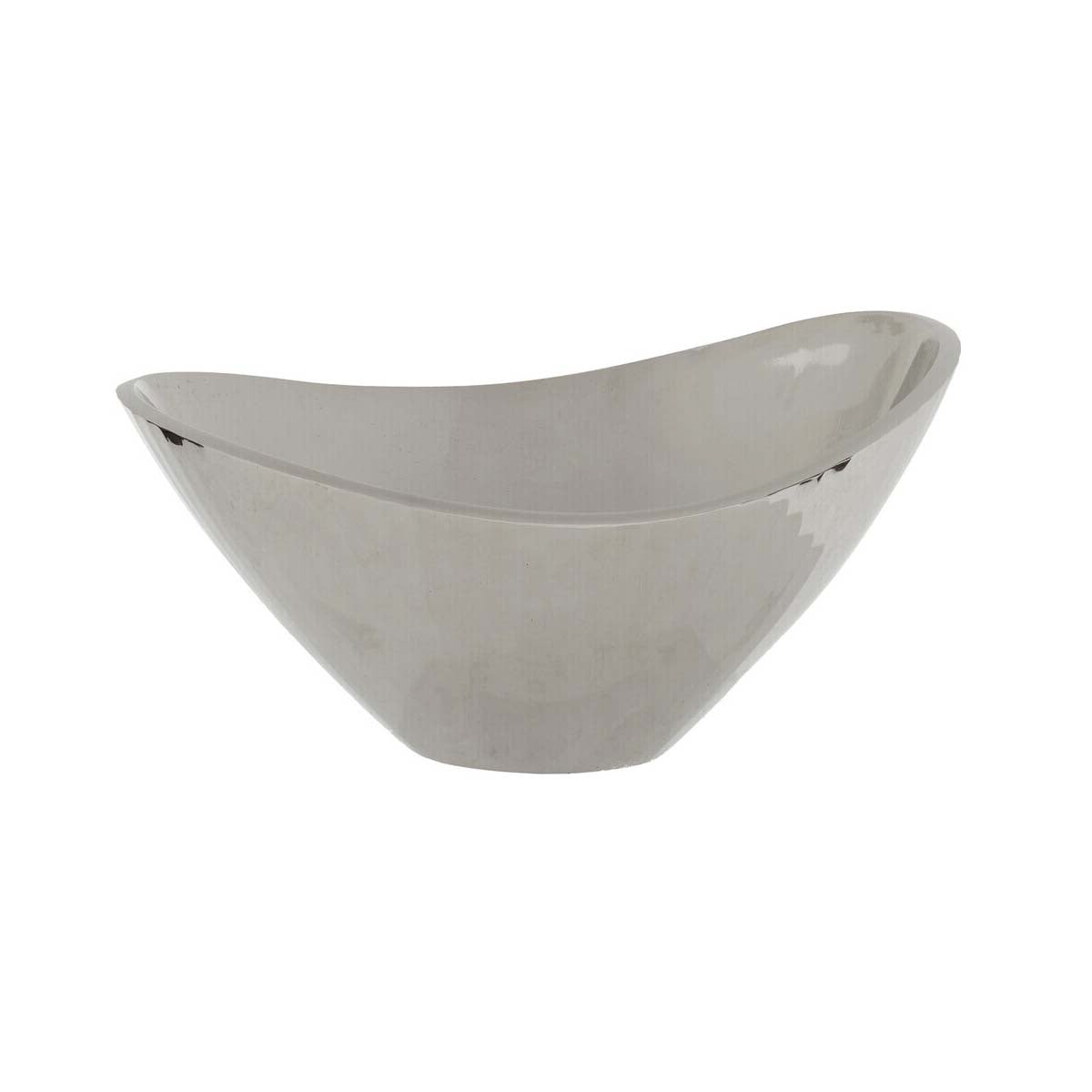 Amreli Silver Metal Bowl