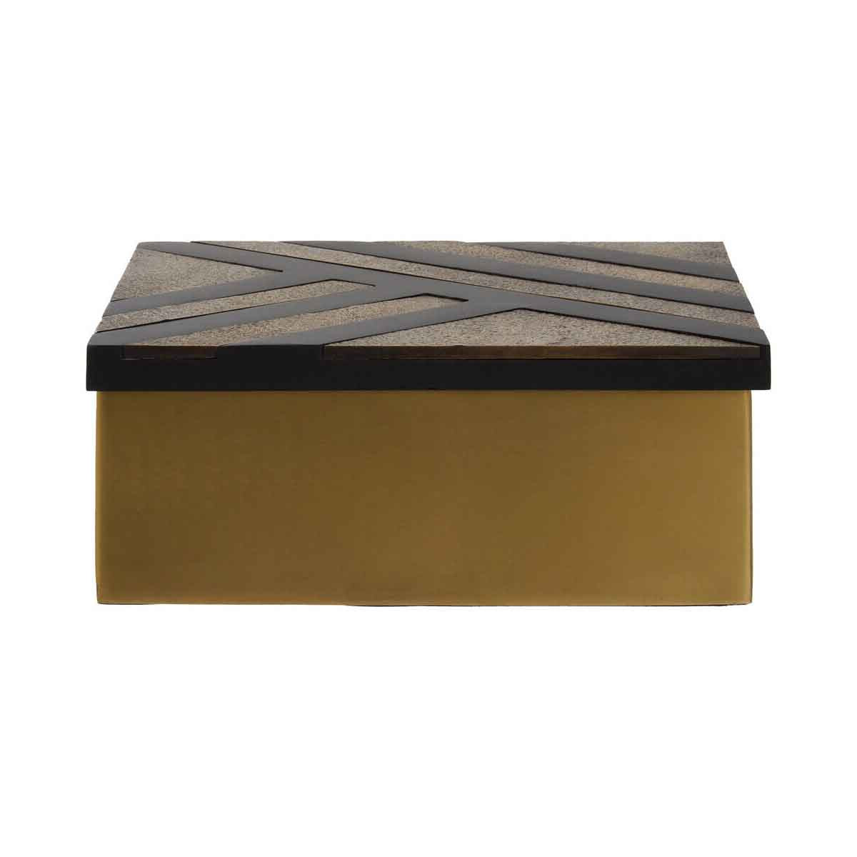 Aris Large Black and Gold Storage Box