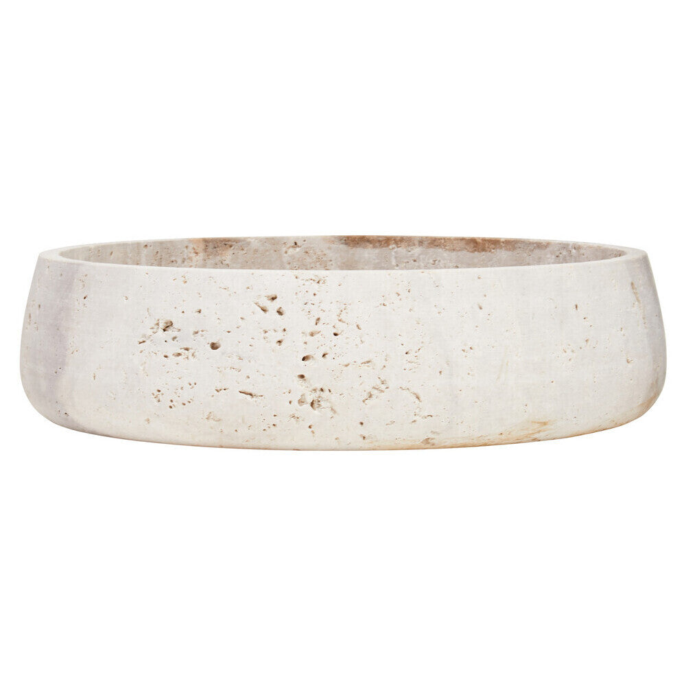 Tibor Travertine Bowl