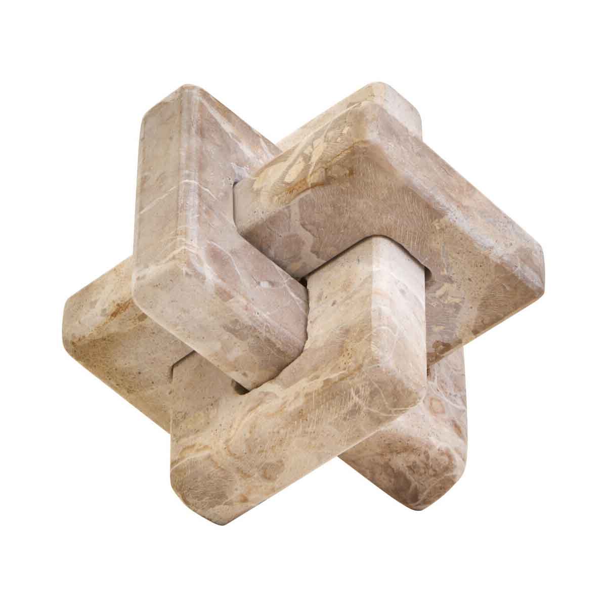 Santino Chocolate Marble Knot Sculpture