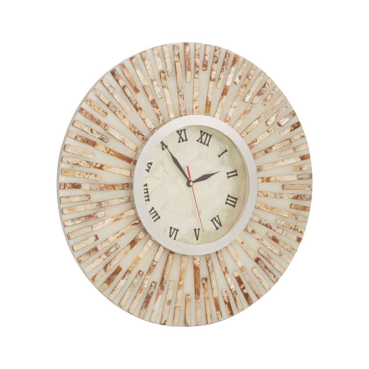 Palu Natural Shell Wall Clock