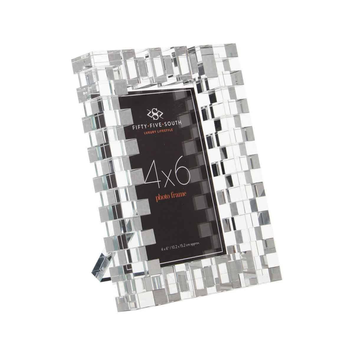 Carrie 4In X 6In Crystal Photo Frame