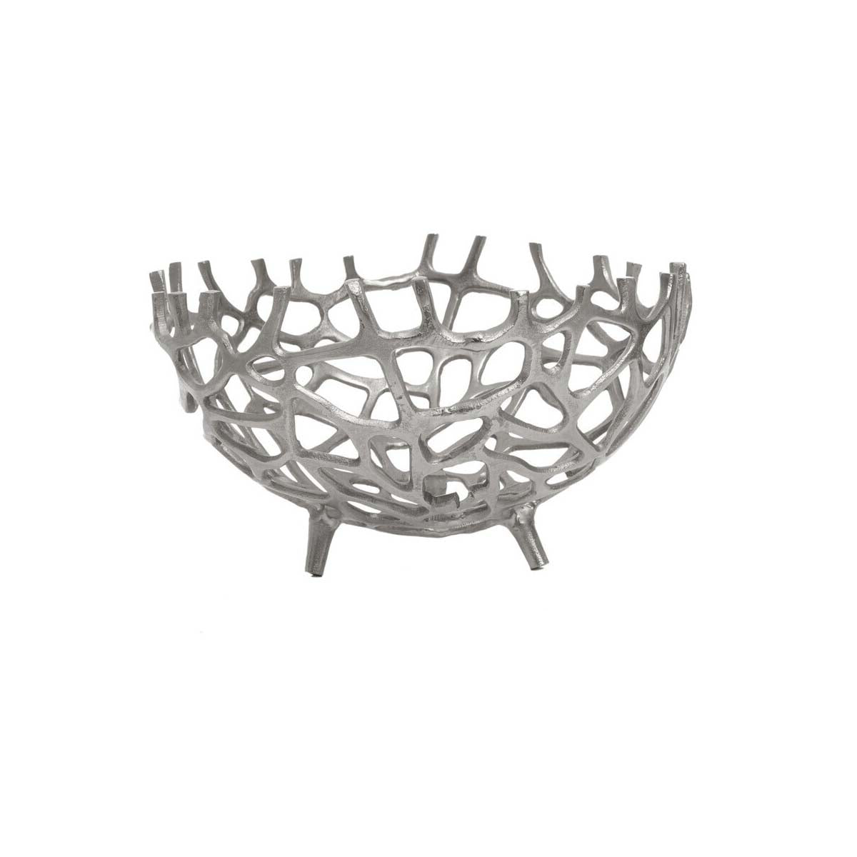 Prato Silver Finish Bowl