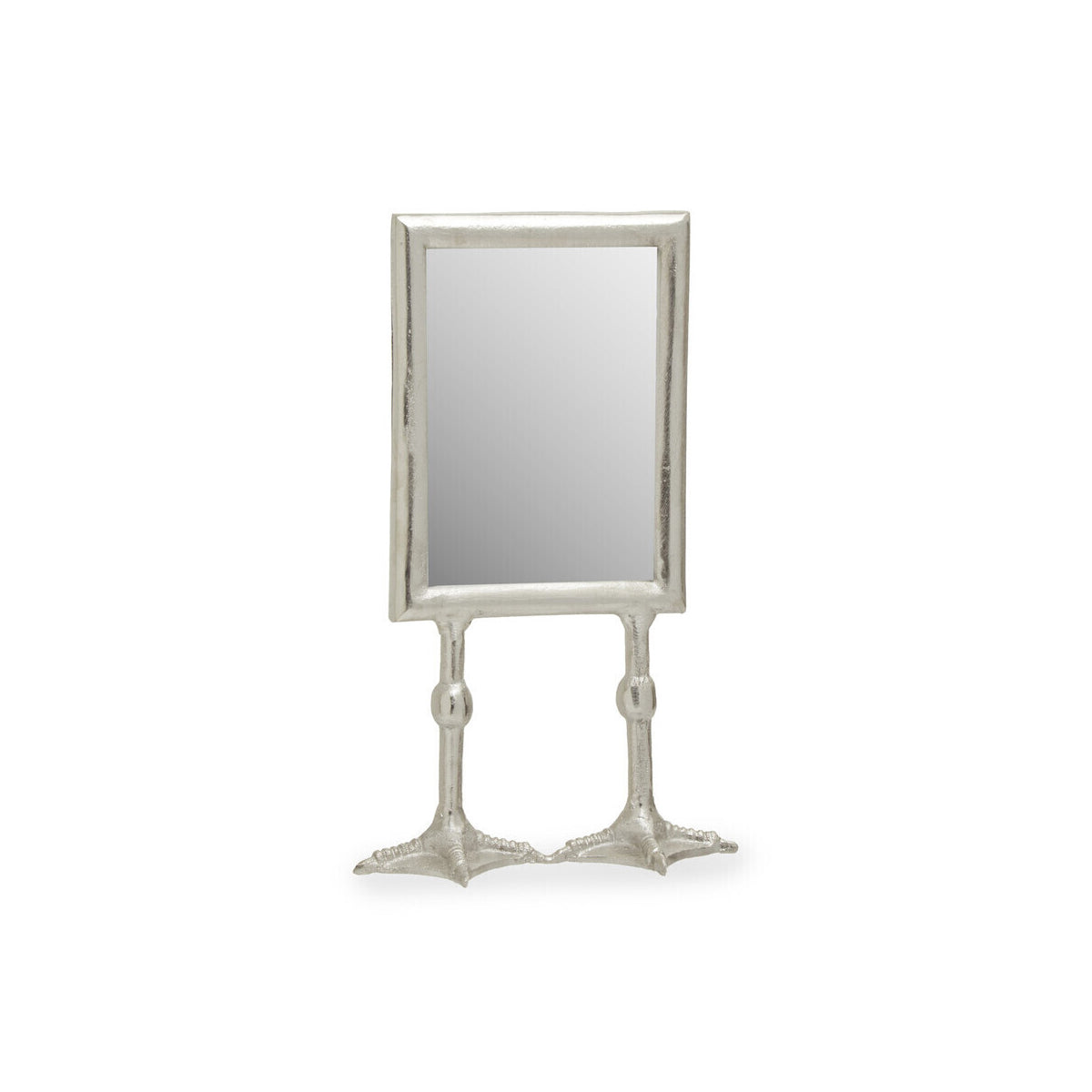 Duck Feet Silver Finish 5In X 7In Portrait Photo Frame