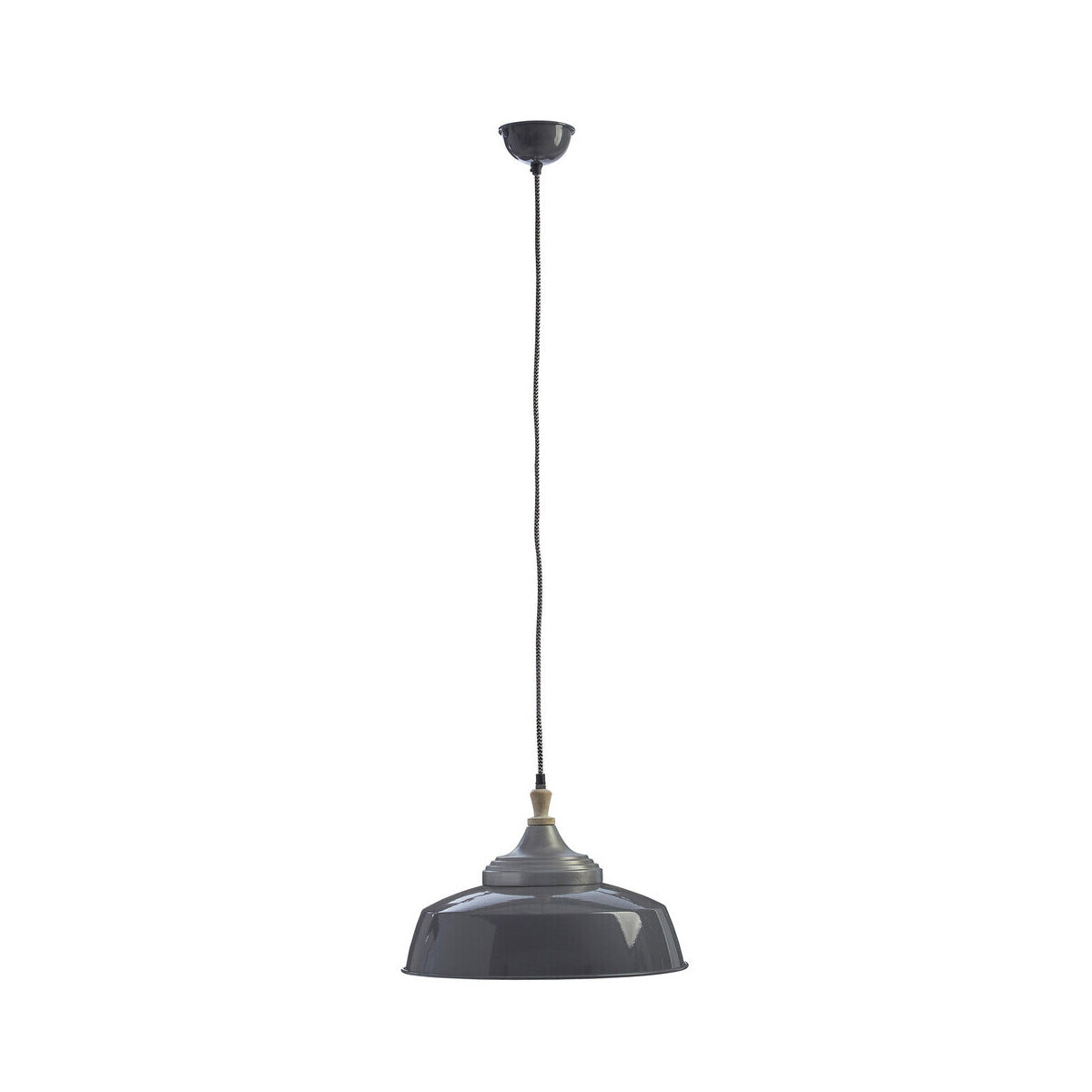 Oslo Grey Large Pendant Light