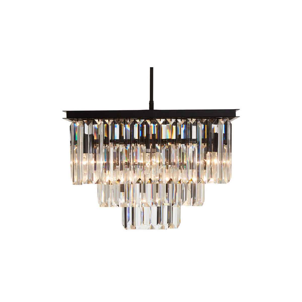 Kensington Townhouse Multi Crystal Pendant Light