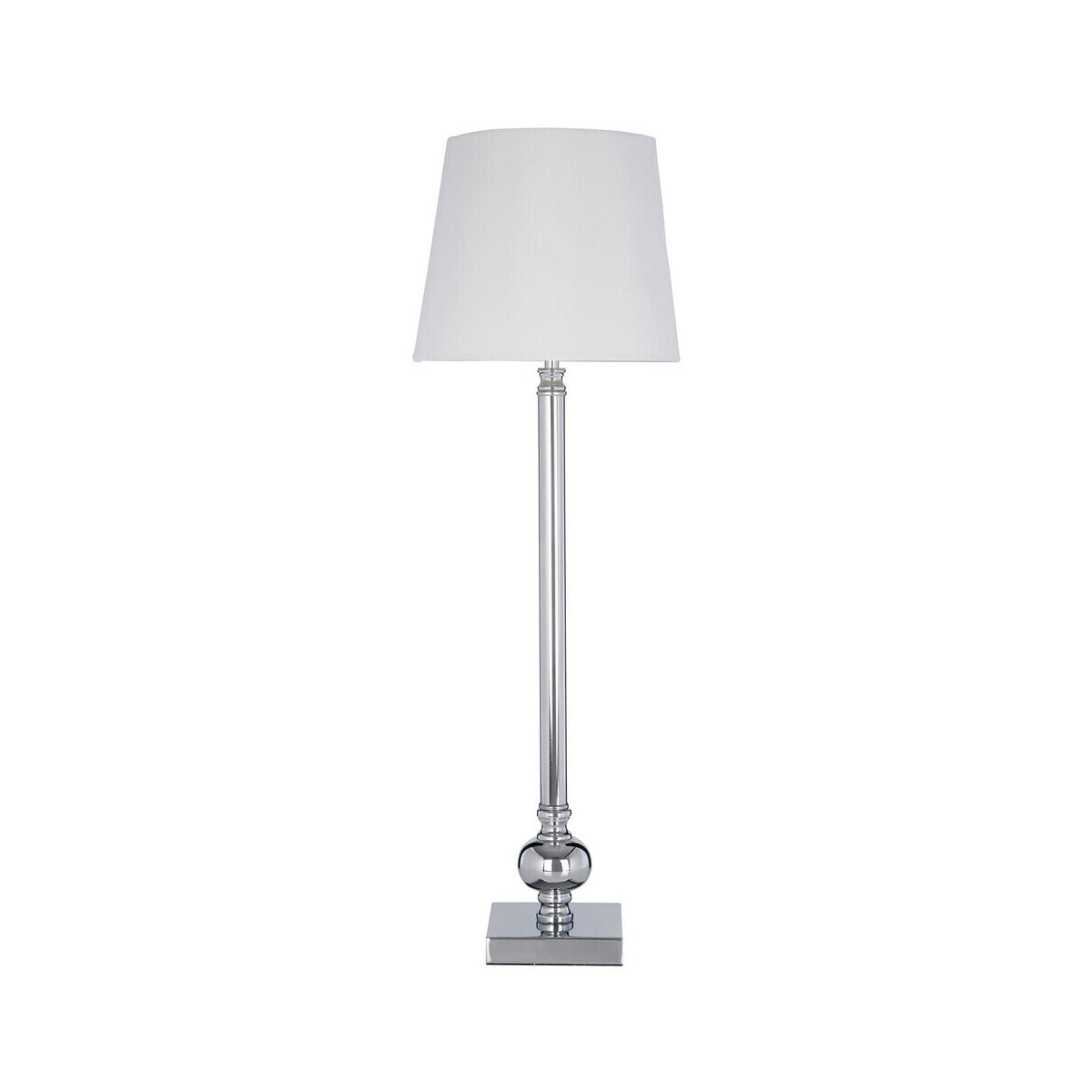 Ursula Table Lamp With Off White Silk Shade