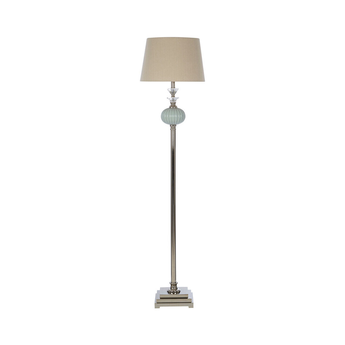 Ulyana Floor Lamp With Linen Shade