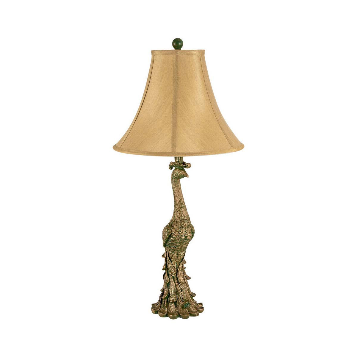 Peacock Table Lamp