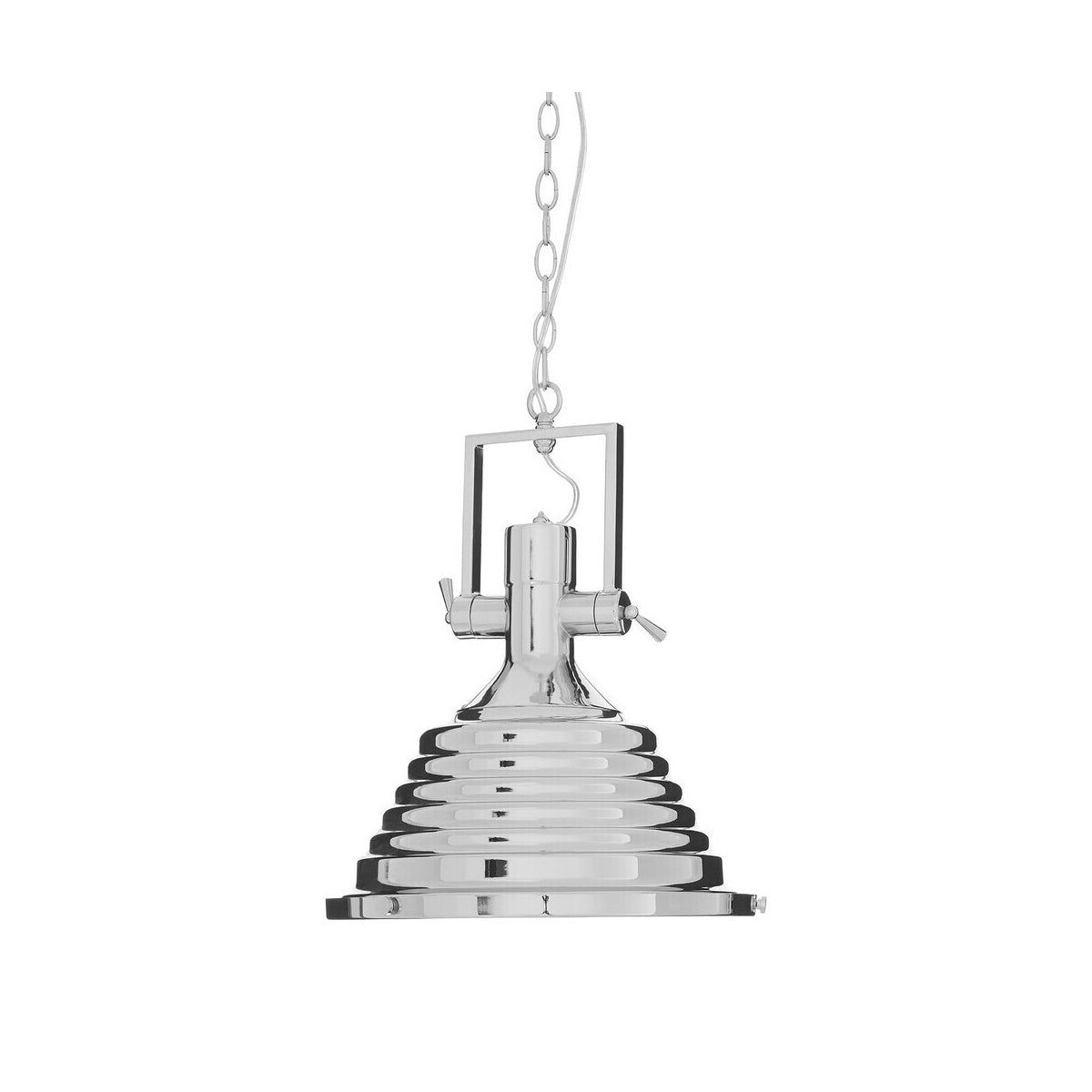 Lexington Medium Chrome Pendant Light