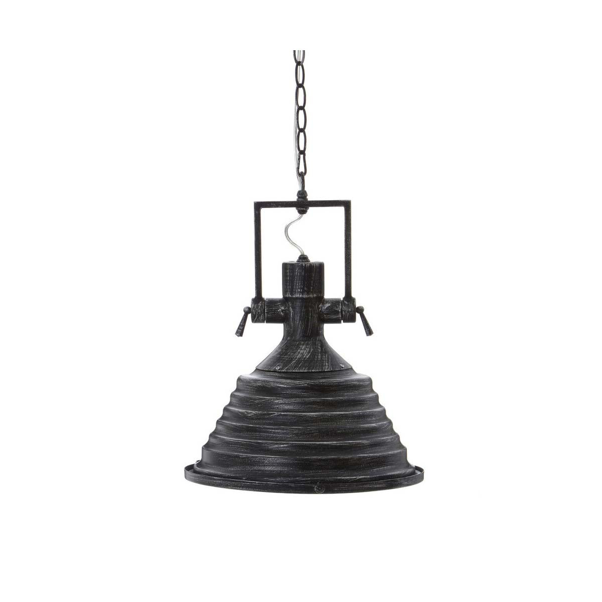Lexington Black and Silver Pendant Light