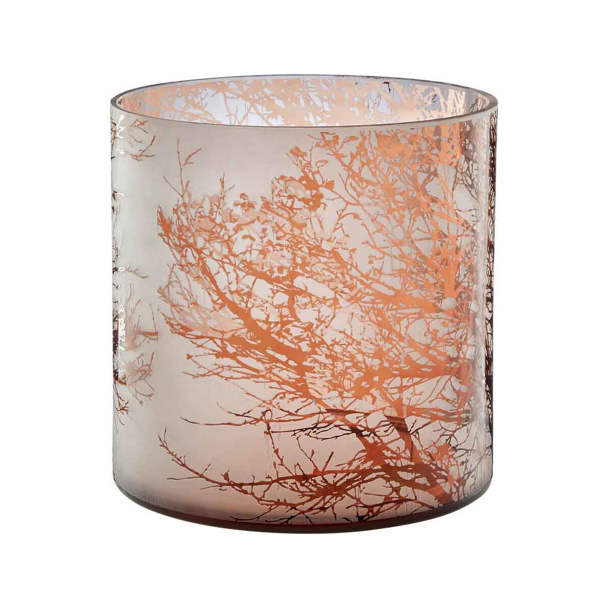 Branch Large Glass Hurricane Candle Holder