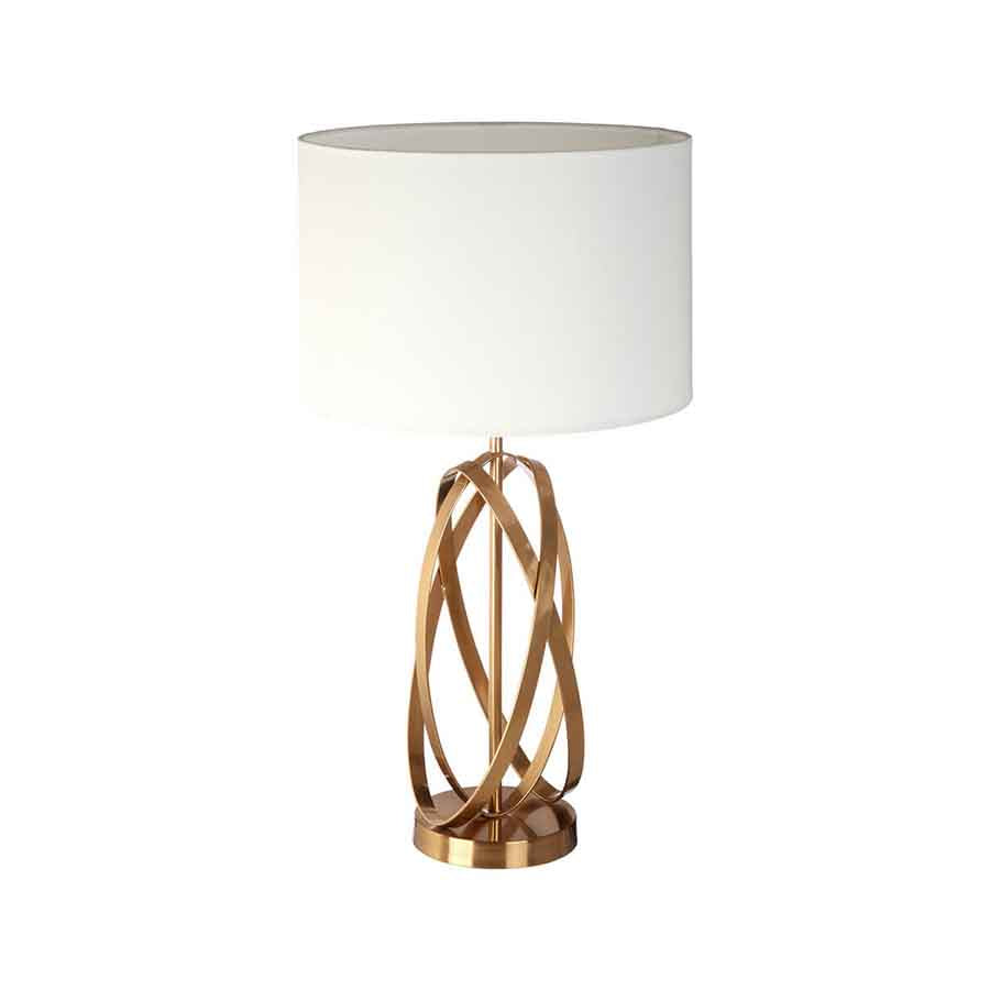 Zaina Gold Cross Table Lamp
