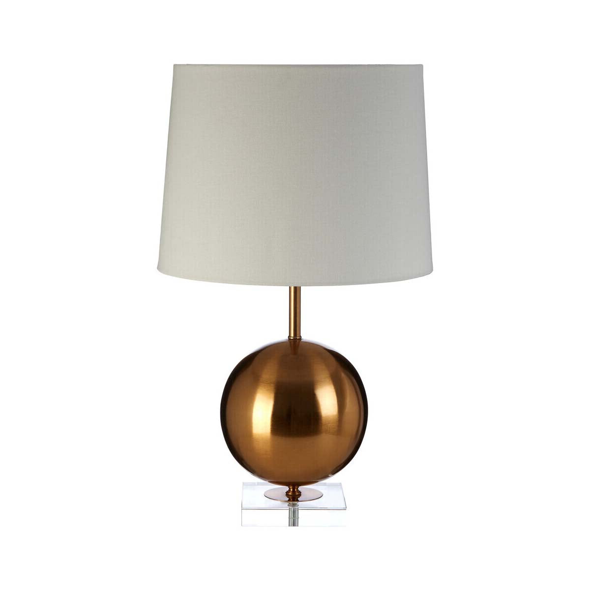 Zena Gold Sphere Table Lamp