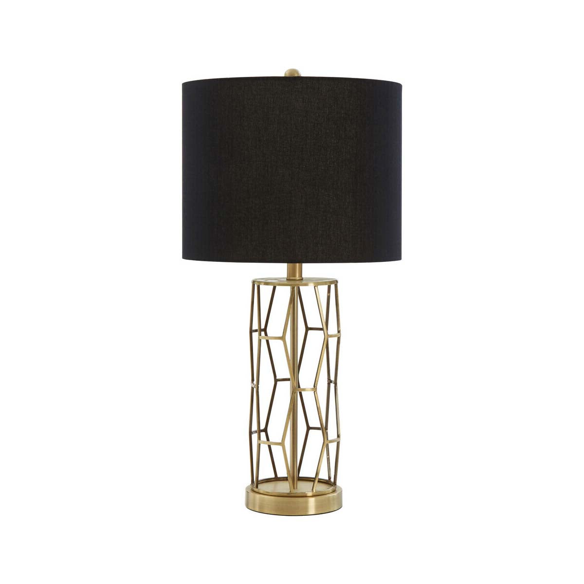 Candra Black Shade Table Lamp