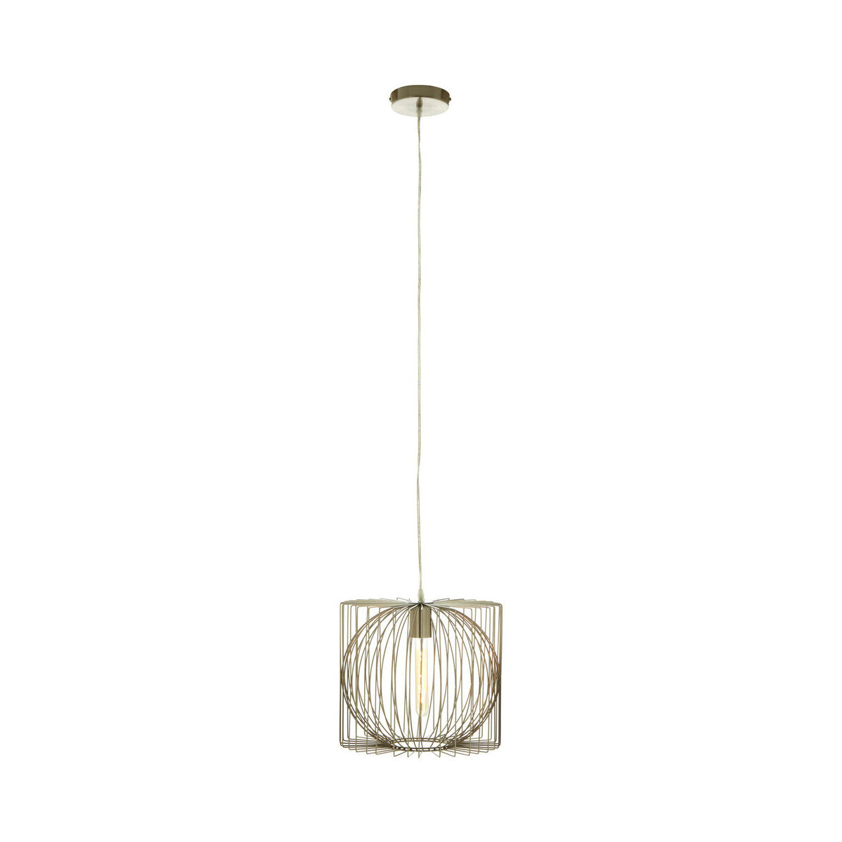 Aselo Silver Finish Pendant Lamp