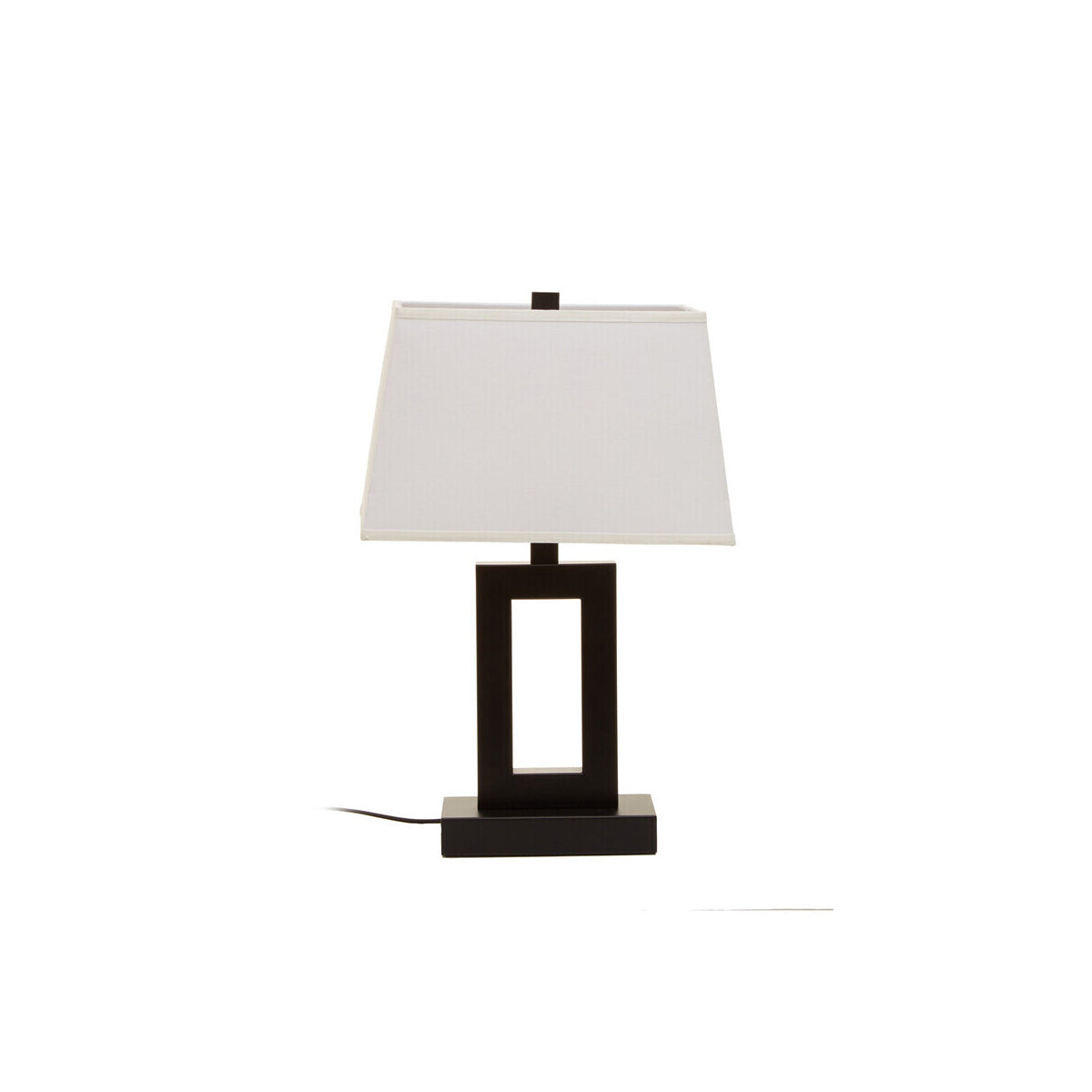 Leora Black and White Table Lamp