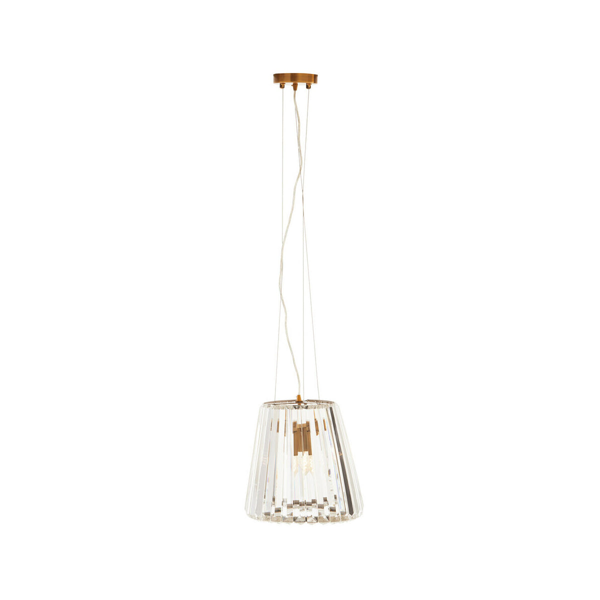 Kensington Townhouse 3 Bulb Bronze Pendant Light